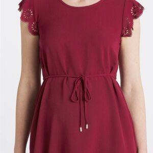 Full Moon Cheryl Maternity Tie Front Blouse- Stitch Fix
